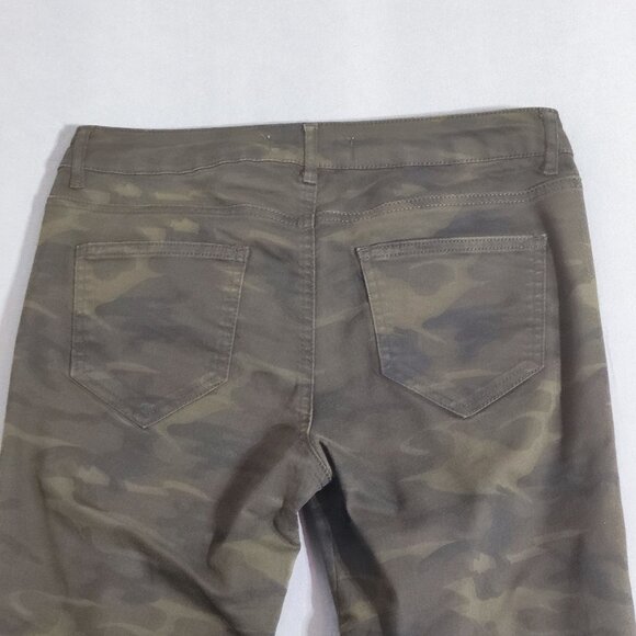 Zara Denim women's size 8 camo colour and pattern Moto style jeans - Picture 4 of 15
